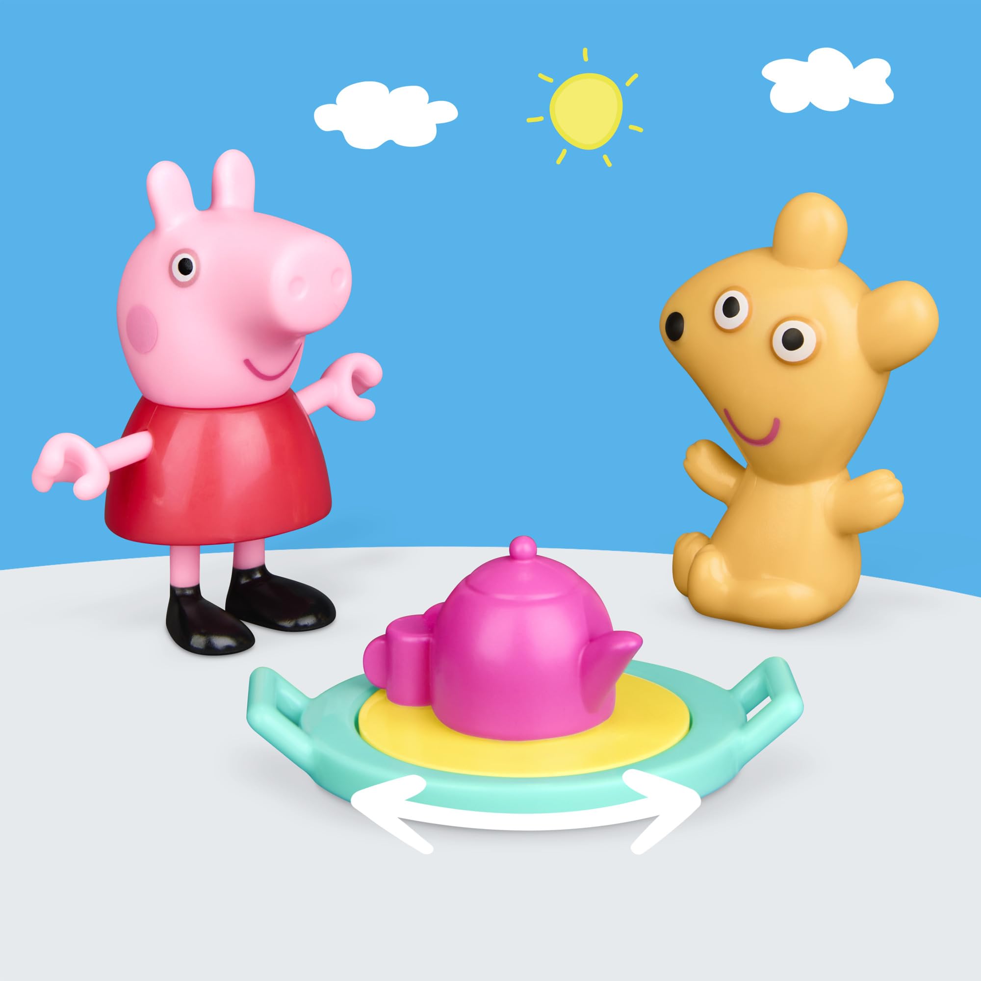 Peppa Pig Peppa's Bedroom Set with 1 Figure and 7 Accessories, Works with Peppa's Big Family House Playset, Preschool Toys for Girls and Boys 3+ - 5