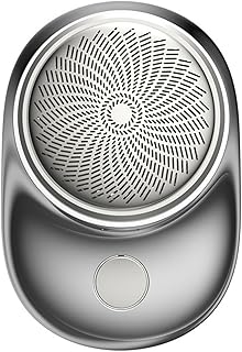 Powerful Storm Shaver for Men,Upgrade Mini Shaver, USB Rechargeable Shaver Charging Easy One-Button, Pocket Electric Shaver for Men, Wet and Dry, Use for Home, Car, Travel (Silver)