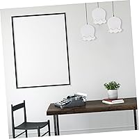 Vista 5 de Angoily Pantalla de cristal Pantalla de luz de vidrio Pantalla de lámpara de araña Pantalla de luz de techo de vidrio Cubierta de lámpara de lirio