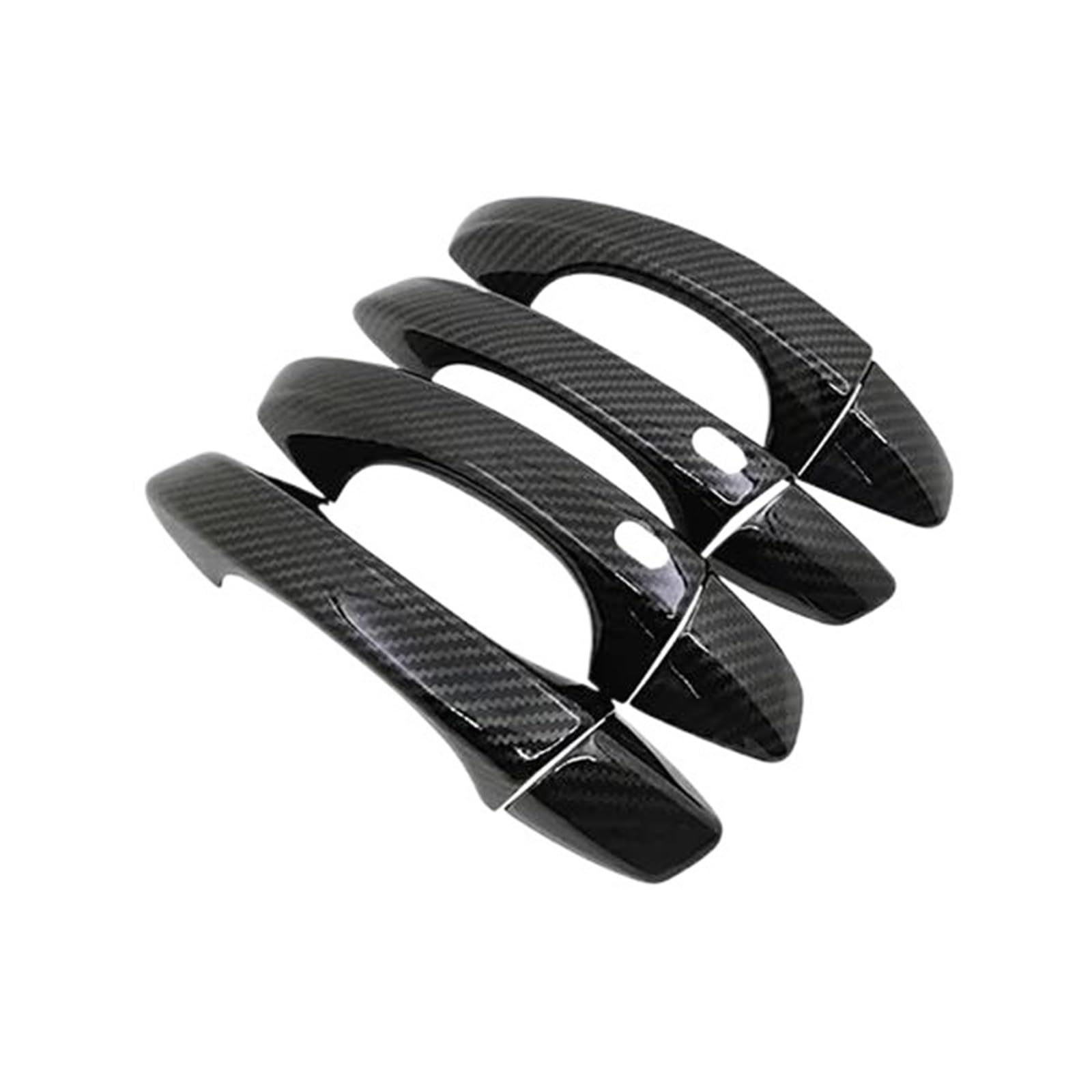 Zhqdrcy One Color Door Open Handles For Seat For Ibiza For Mk5 2017~2024 6F Kj1 Car Door Handle Cover(4Handle 2 Buttons 6)