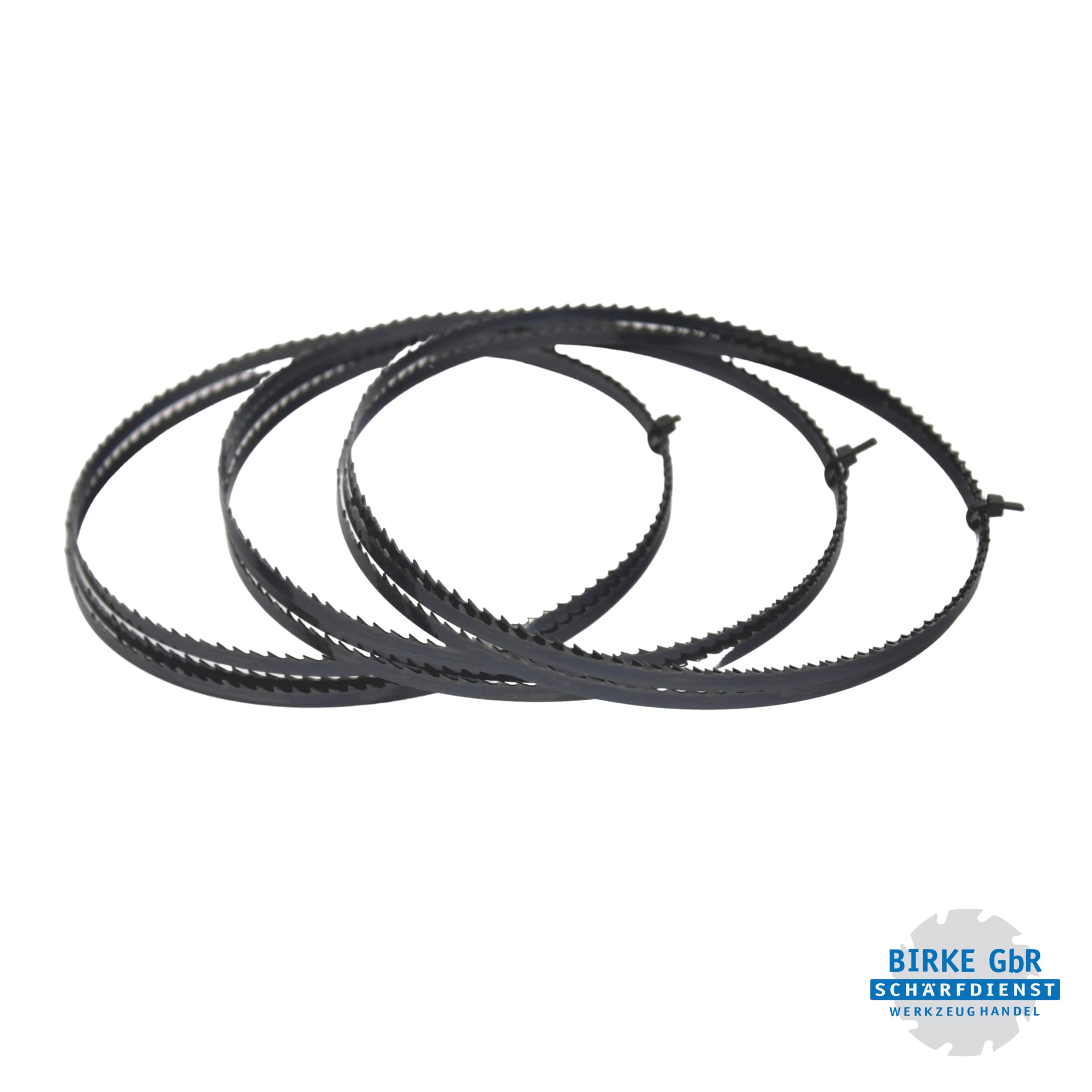 Lot De 3 Lames De Scie à Ruban 1400x6x0.65 Mm - Uddeholm Flexback - Pour Bois Dur Et Tendue