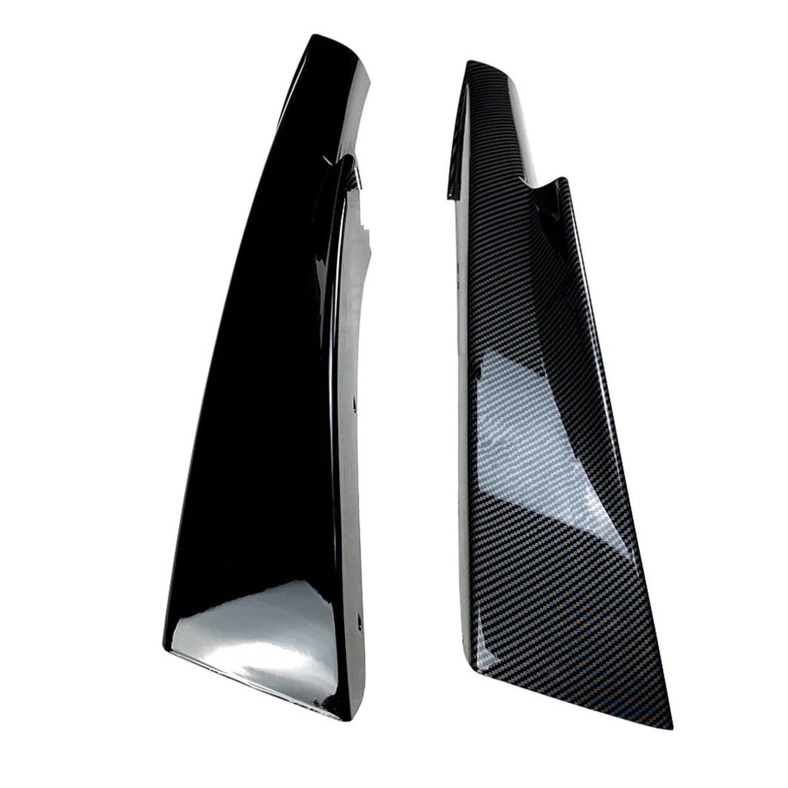 Difusor Delantero Spoiler Para BMW Serie 3 E90 - Para Sedán 2009-2011, Plástico ABS, Color Negro Brillante