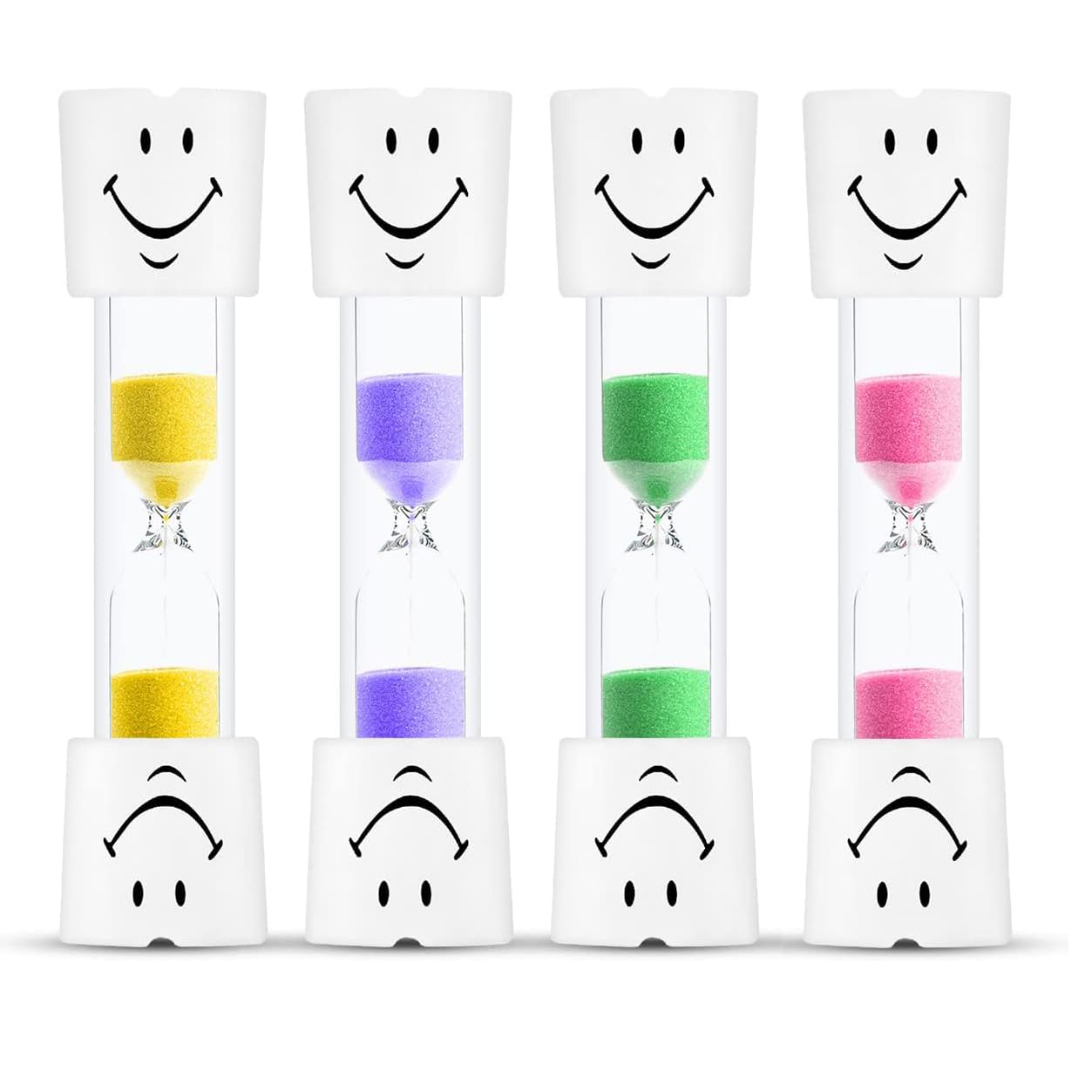 PlsMupn Clessidre per Bambini, 10 Minuti Delfino Blu Timer a Sabbia, Clessidra per Lavarsi i Denti, Cucina, Giochi, Ufficio e Time Management
