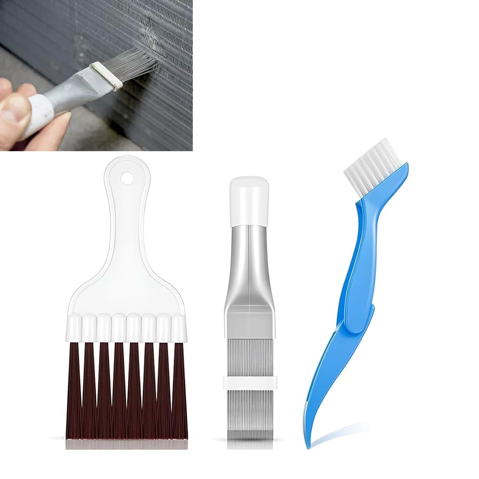 Lot De 3 Peignes à Condensateur - Peigne à Lamelles - Pour Sèche-linge