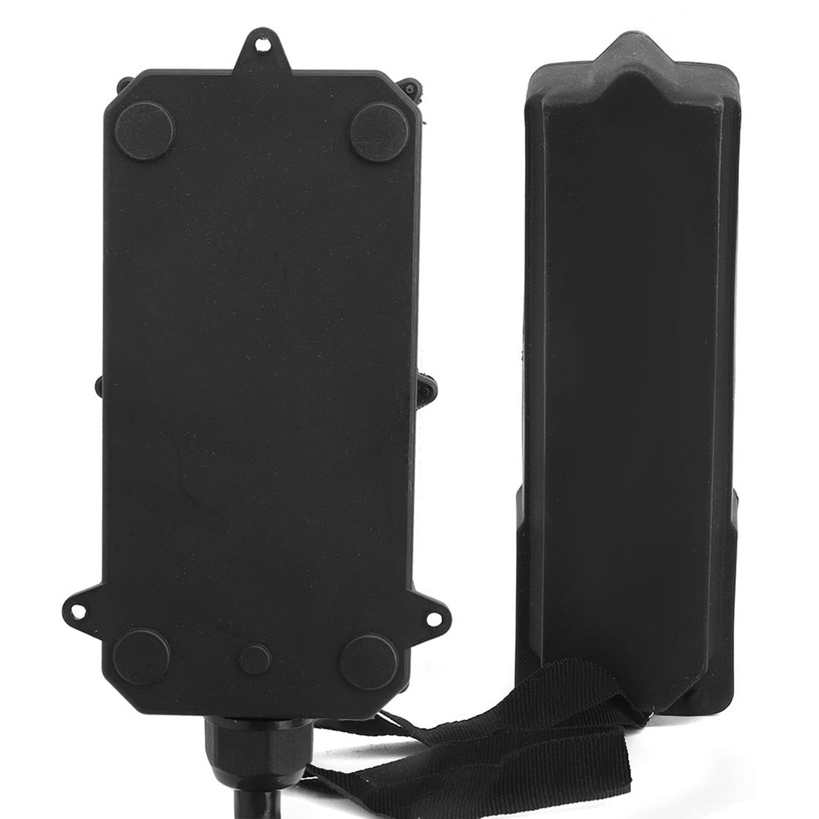 Controller per paranco industriale Telecomando elettrico a maniglia singola YU 8DC24V con 24 V CC - Frequenza 800 MHz - Impermeabile e resistente all'olio per trasportatori di gru (DC24V)