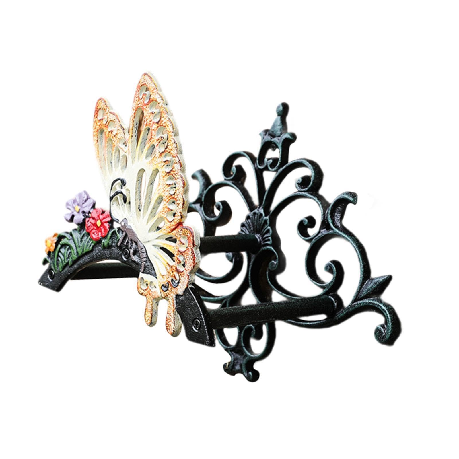 Support de Tuyau en métal de Style,Papillon,35x15x26cm