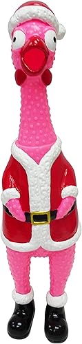 Miniatura 6 de ANIMOLDS Squeeze Me Christmas Chicken - Divertido juguete de pollo de goma que grita para niños, juguete chirriante  El relleno perfecto para niños