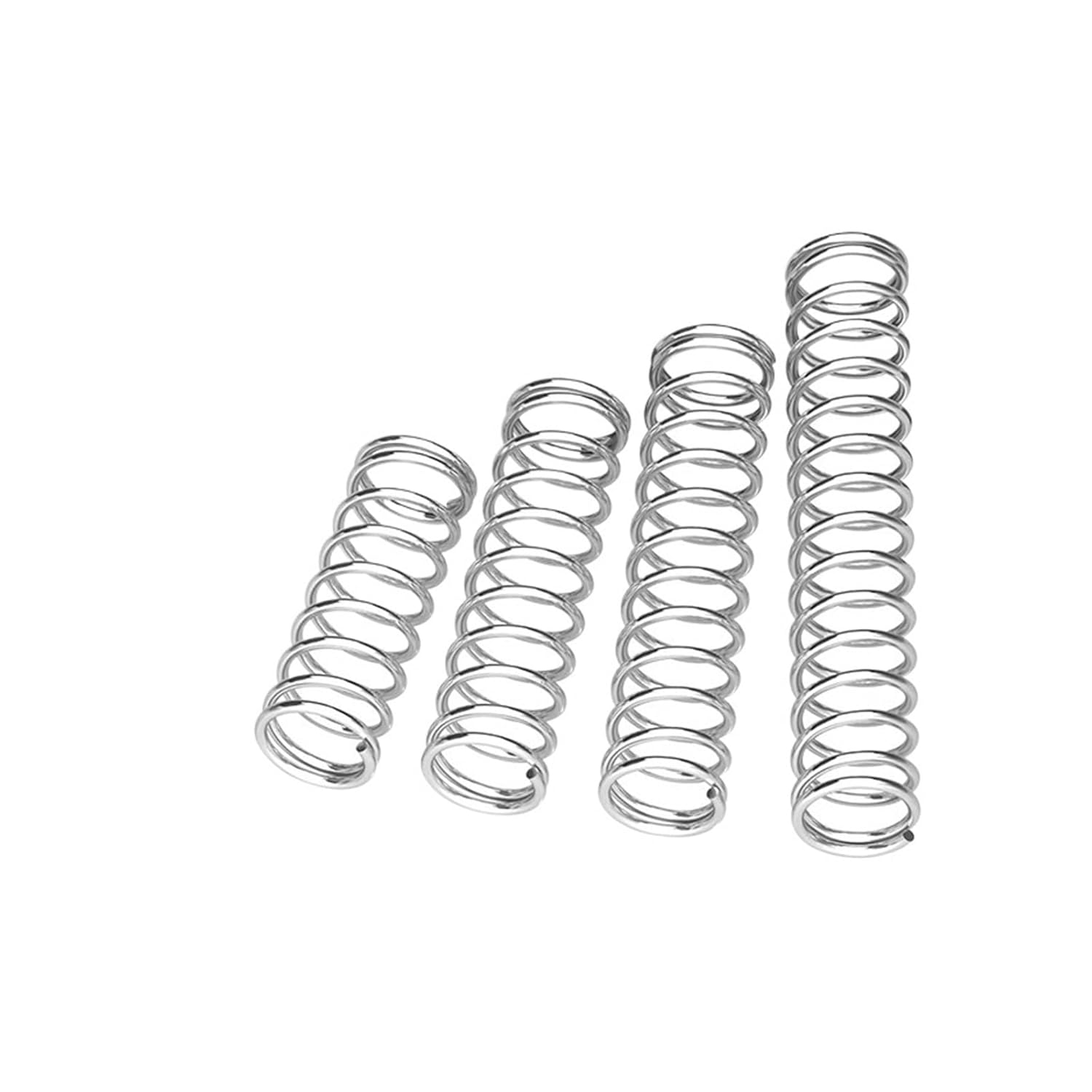 65Mn Spring Steel, Wire Diameter 0.2/0.3/0.4 Mm, Cylindrical Small Return Compression Spring, Pressure Release Spring Steel(20mm,2MM_0.3MM(10PCS))