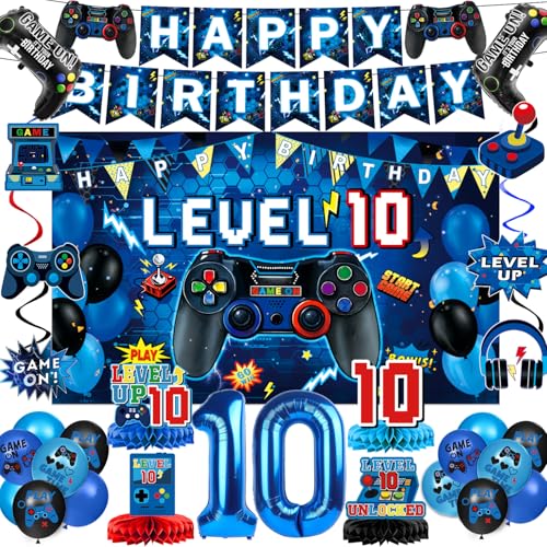 Oigco Level 10 Birthday Decorations Kit