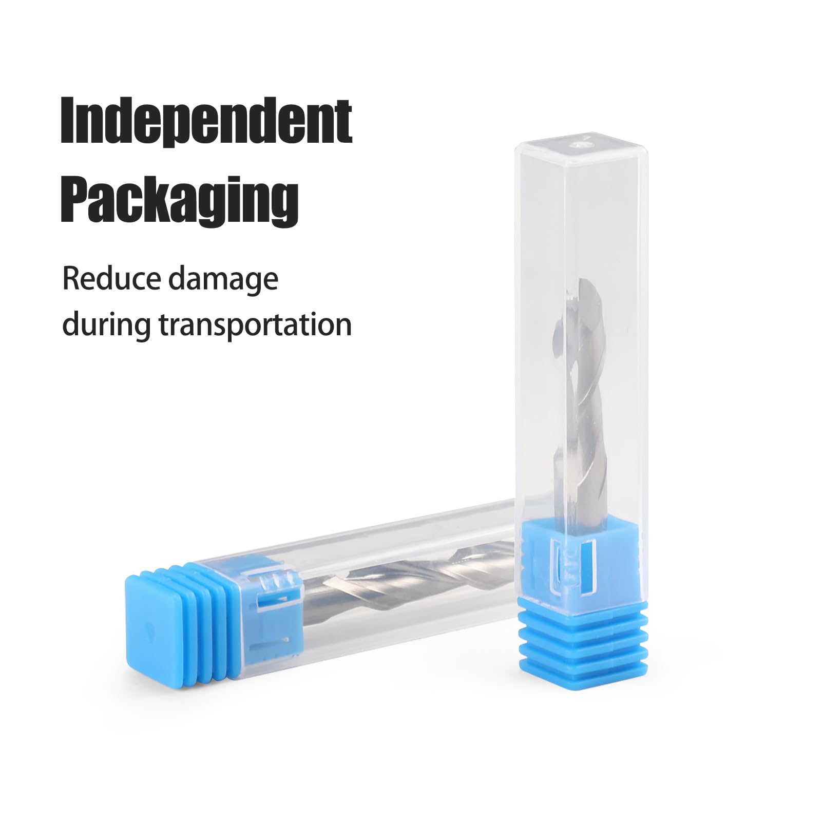 EU_HOZLY 6x22mm 2 Flöte Hartmetallkugel Nasenfräser CEL Packung mit 5