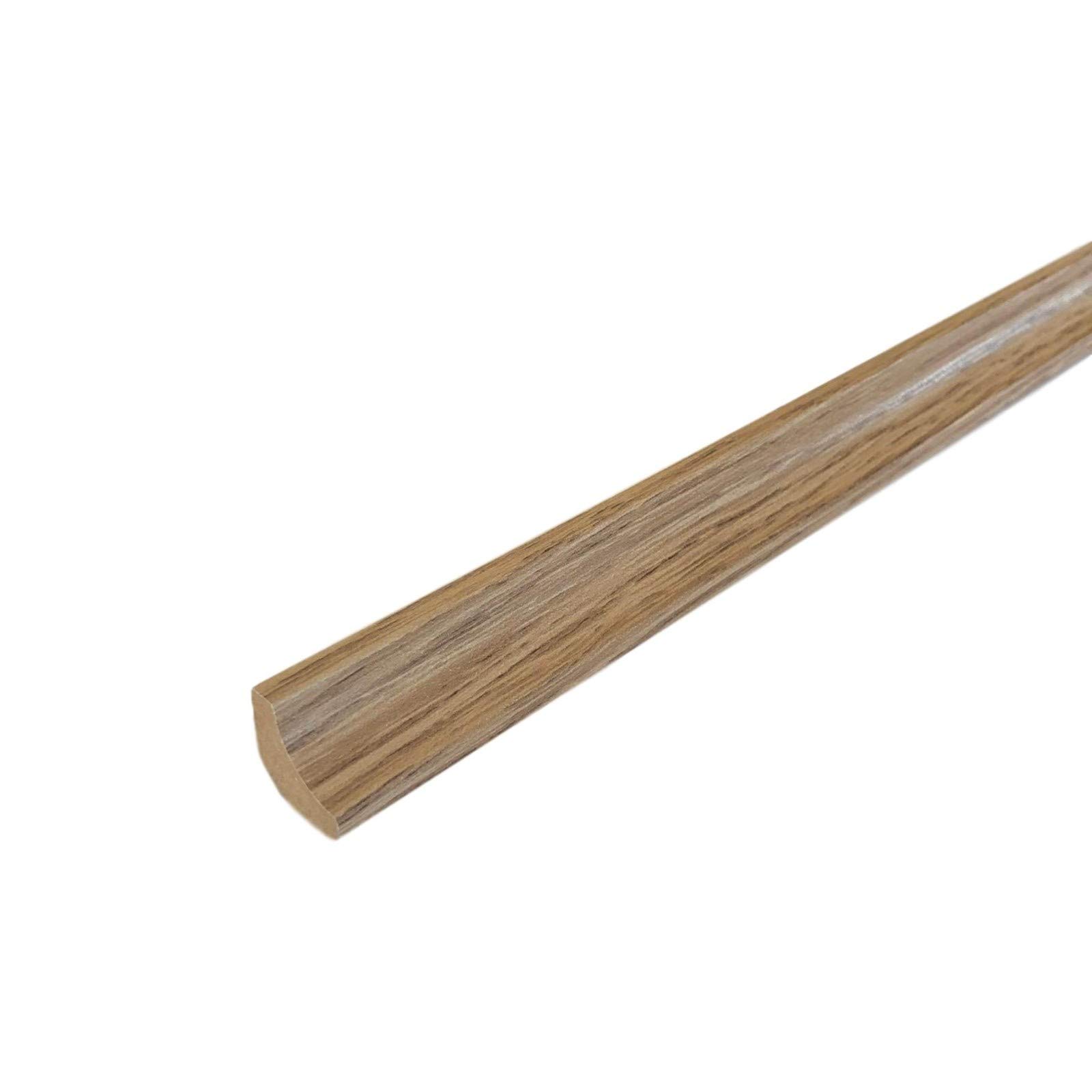 Laminate Scotia Floor Beading 2.4m x10 Lengths (Ash Oak)