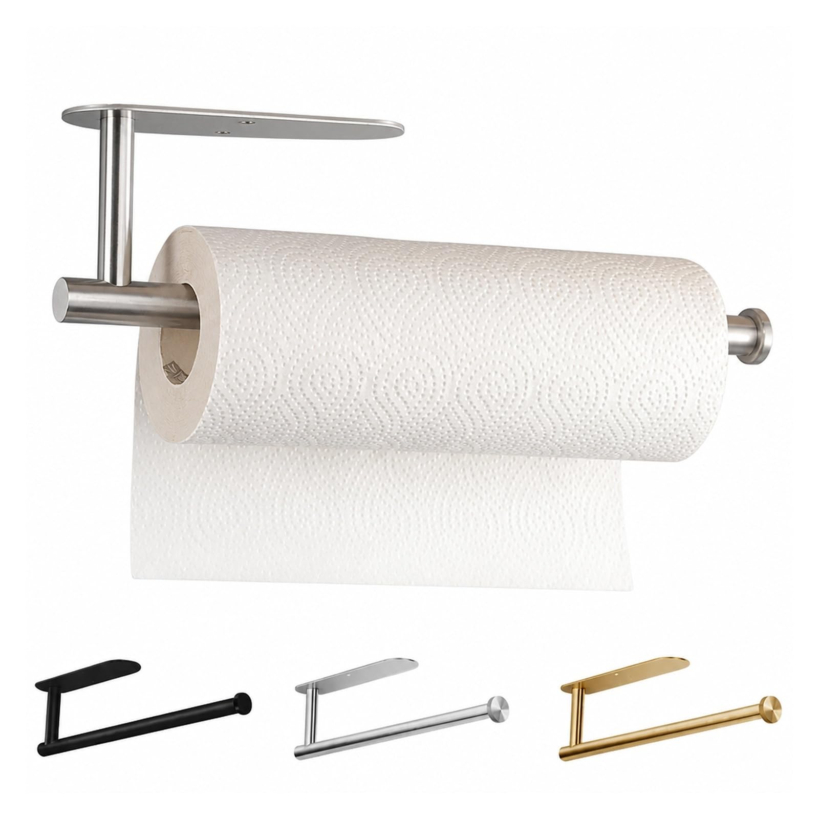 Toilet Roll Holder, Self Adhesive Toilet Paper Towel Holder Wall Mount,for Bathroom