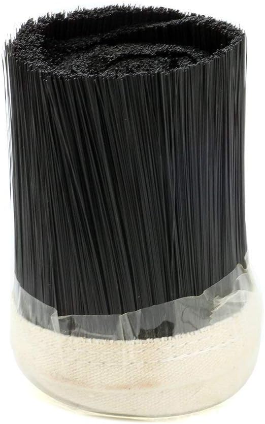 BestTeam Vacuum Cleaner Engraving Machine Dust Cover, 70mm/100mm Brush Vacuum Cleaner Engraving Machine Dust Cover for CNC Router for Spindle Motor Milling Machine (5M*70MM, Black)