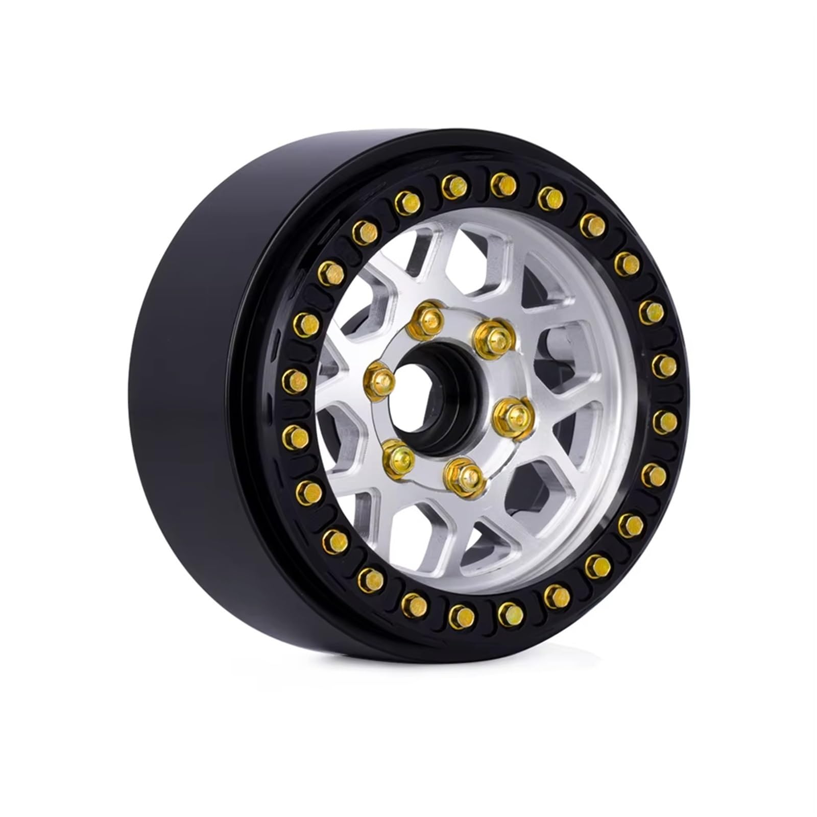 Kompatibel Mit Für SCX10 Pro Für TRX4 Für Capra VS4-10 Für Redcat Gen8 1/10 RC Crawler Auto Reifen CNC Aluminium 1,9 In Beadlock Radnabe RC Räder