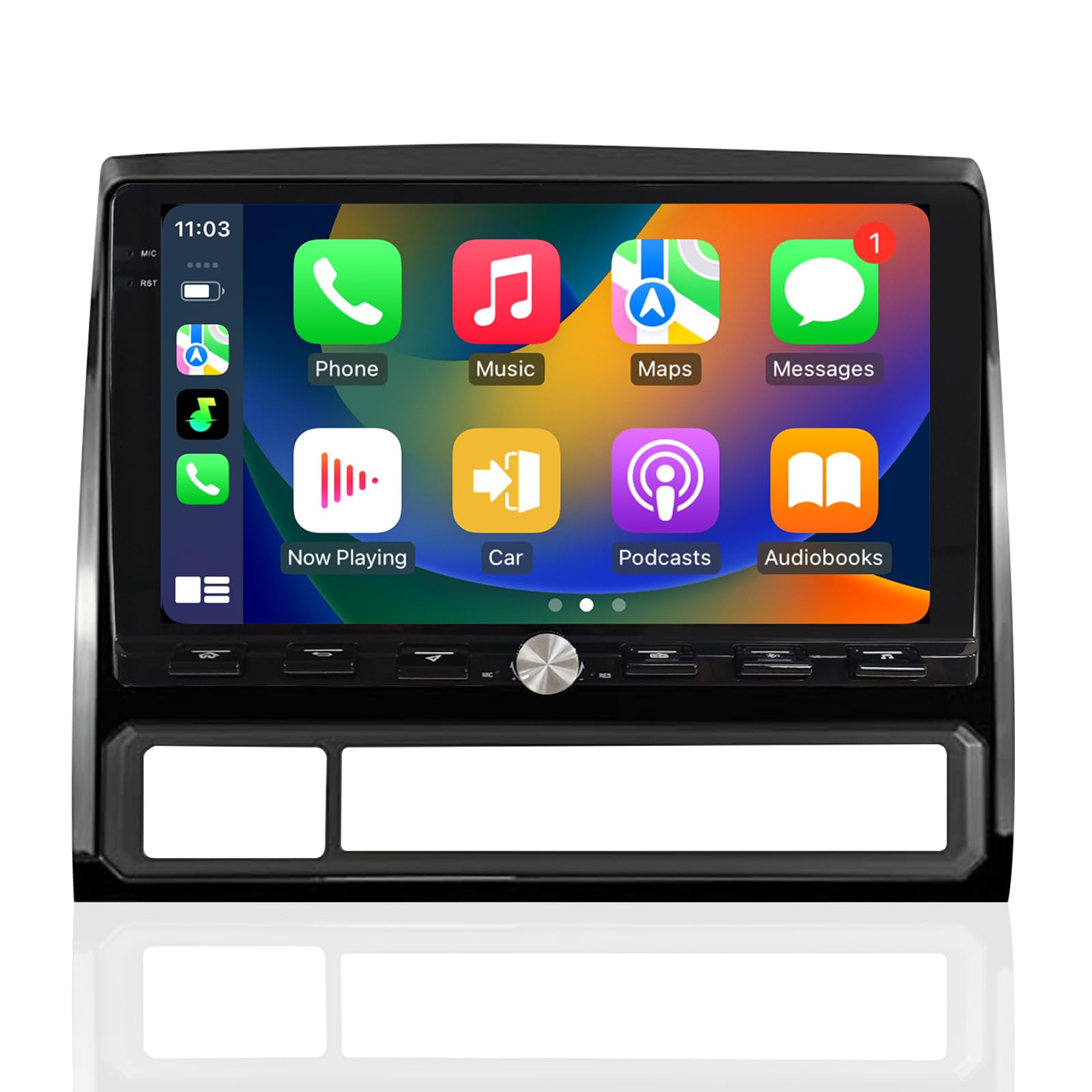 Photo 1 of Car Radio for Toyota Tacoma 2005-2015 Replacement Carplay Android Auto GPS Navigation 9 inch Tesla Style with DSP in Dash Headunit Multimedia Player 64G