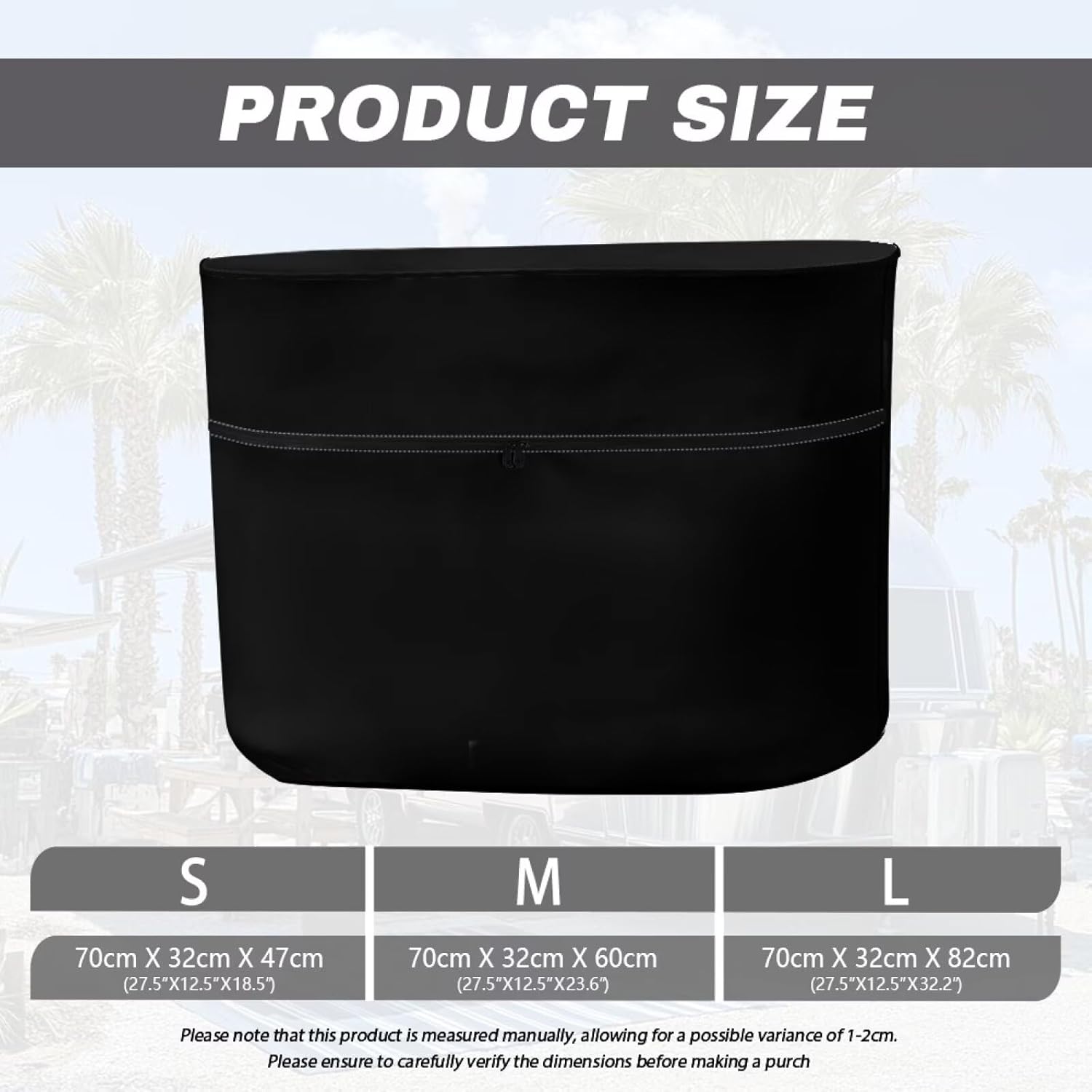 Black Camper Dual 30lb RV Propane Tank Cover Travel Trailer Propane Tank Cover Waterproof Heavy Duty Propane Gas Cylinder Covers