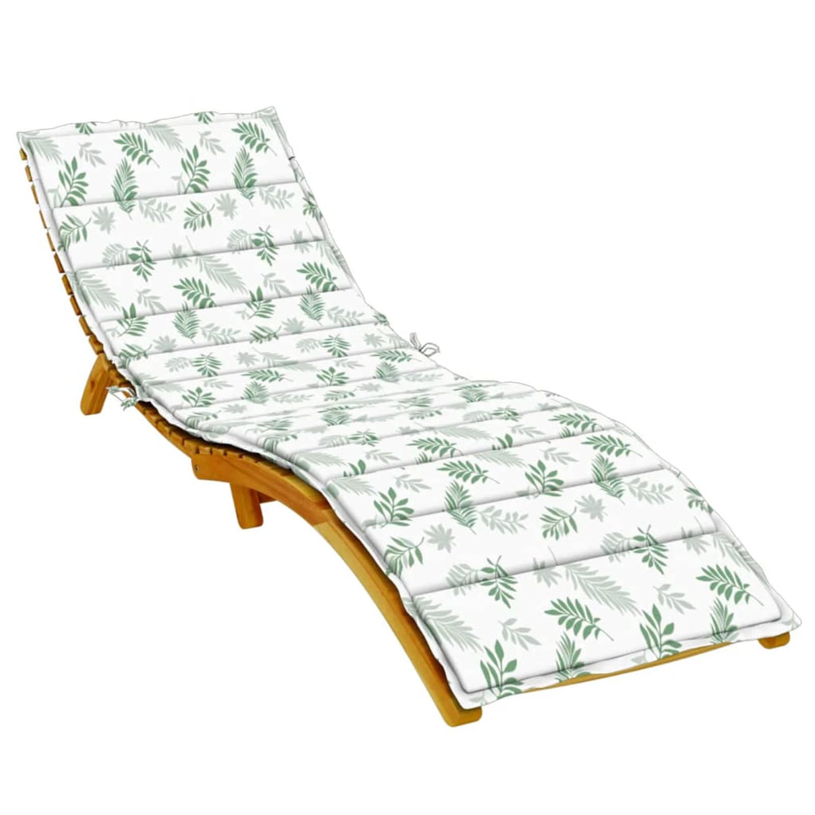 Oxford Sonnenliegen-Kissen mit Blattmuster, bequemes Sitzkissen für Außenbereich, Terrassenmöbel, Gartendekoration, Thema, langlebiges und stilvolles Design für Entspannung und Genuss