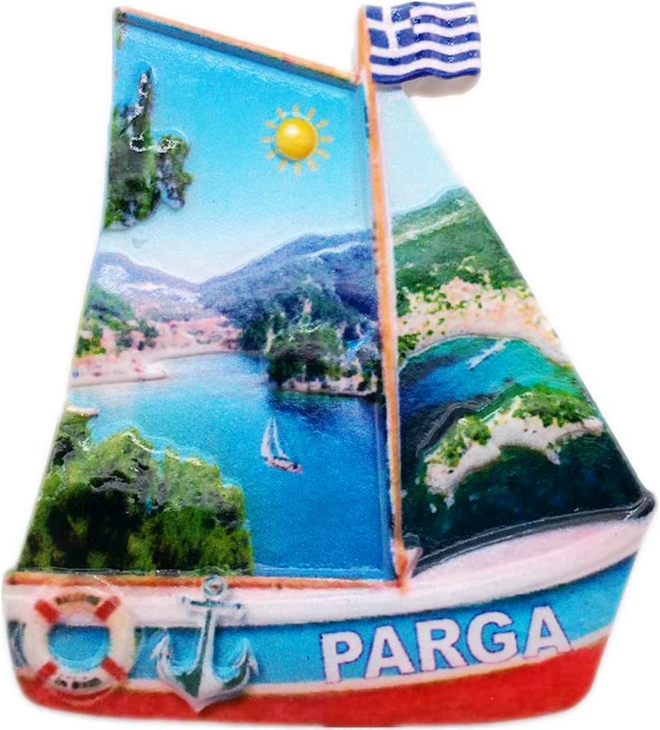Parga Greece Fridge Magnet Refrigerator Magnet Decoration Magnet Sticker Souvenir Resin Crafts