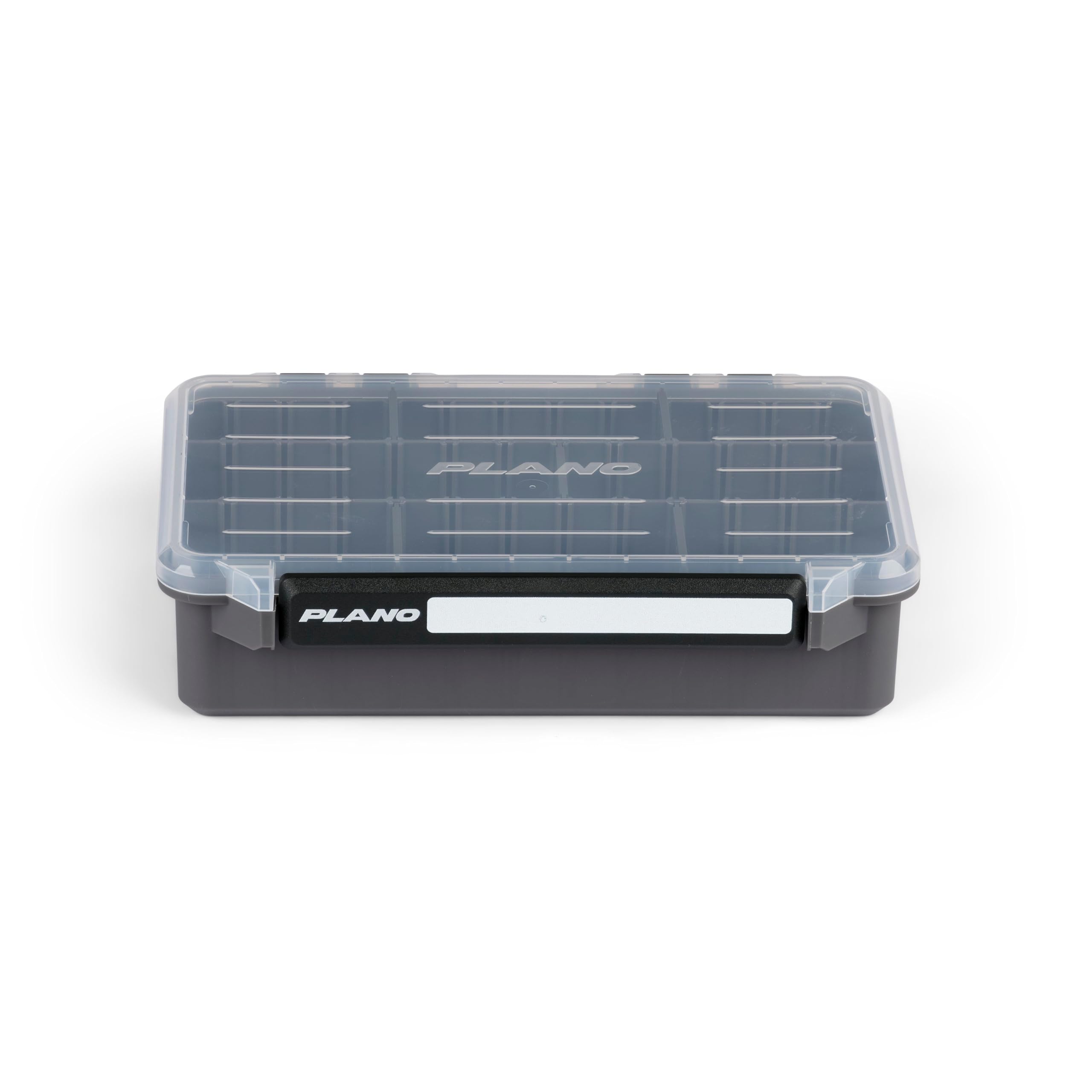 Plano StowAway 3600 Deep Stow Tackle Box with Corrosion-Preventive Rustricor, Single Latch Design, Transparent DuraView Lid, Stackable Storage for Fishing Bait, Lures and Gear
