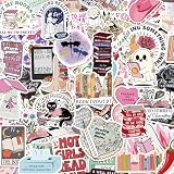 BEZHO 150 Stickers Livres | Autocollants Livres Pailletés Étanches, Vinyle, Set B