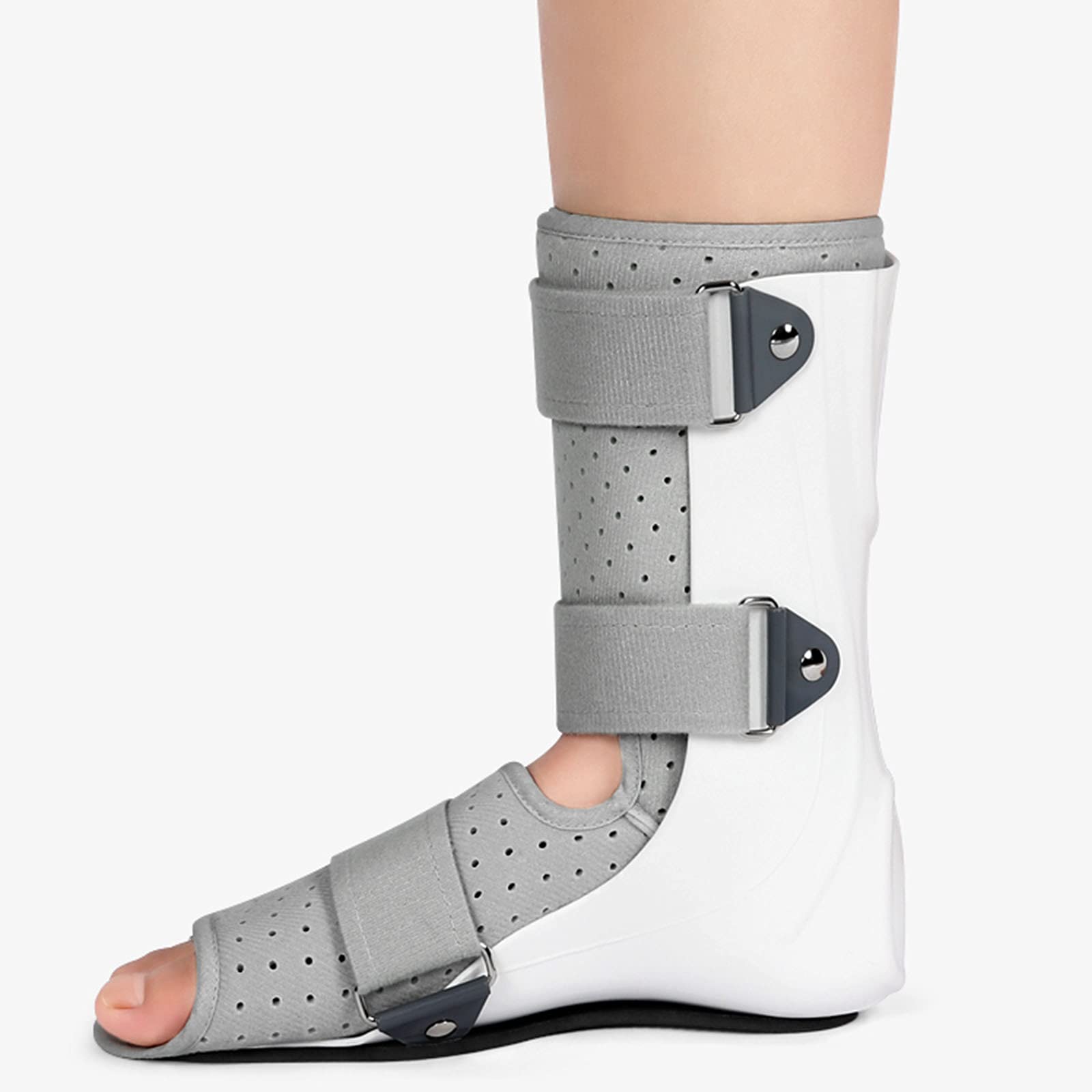 Supporto Ortopedico per La Caduta del Piede Tutore di Fissaggio Dell'articolazione della Caviglia E Protezione Contro La Distorsione della Caviglia per Sperone Calcaneare,Right,S