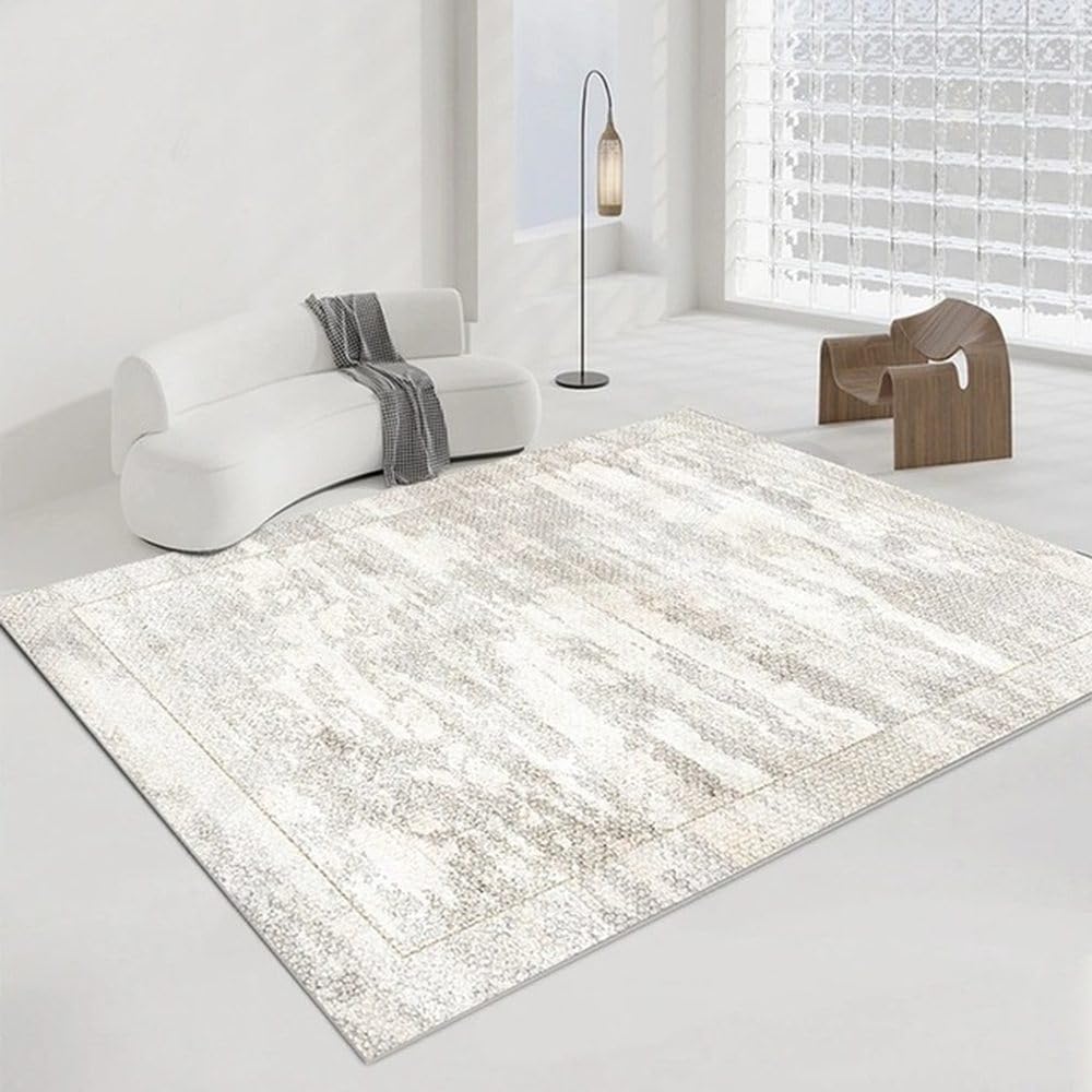 Tapis de salon décoration simple pour un intérieur chaleureux