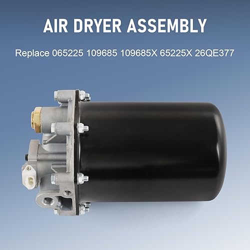 Miniatura 9 de RADHLBNIU Kit de secador de aire ADIP, AD-IP Reemplazar Bendix 065612, 109477, H-30004