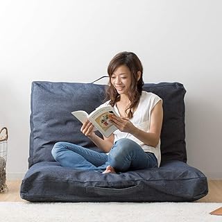 エア・リゾーム 布団収納袋 布団収納ケース 布団収納カバー Deco(デコ) (ネイビー(デニム), 敷き・掛け布団用セット)