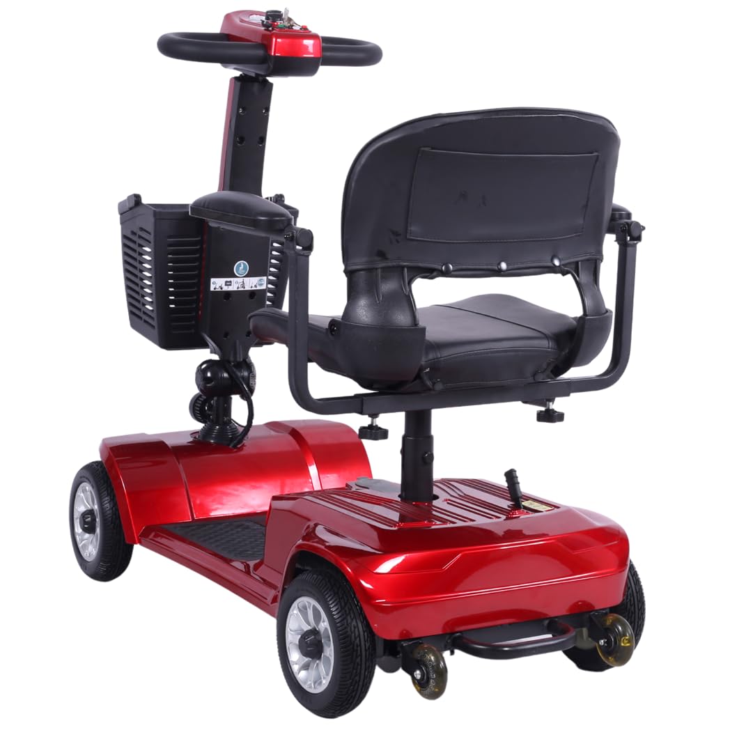 Scooter 4 Ruedas para Movilidad Reducida y Mayores Desmontable Medidas Reducidas 190 Kg Dortomedical®
