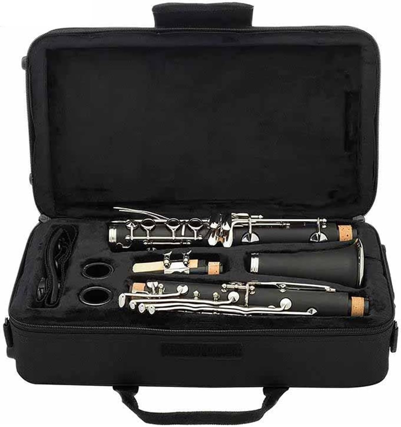 Wholesale Silver Plated C Clarinet 18 Keys