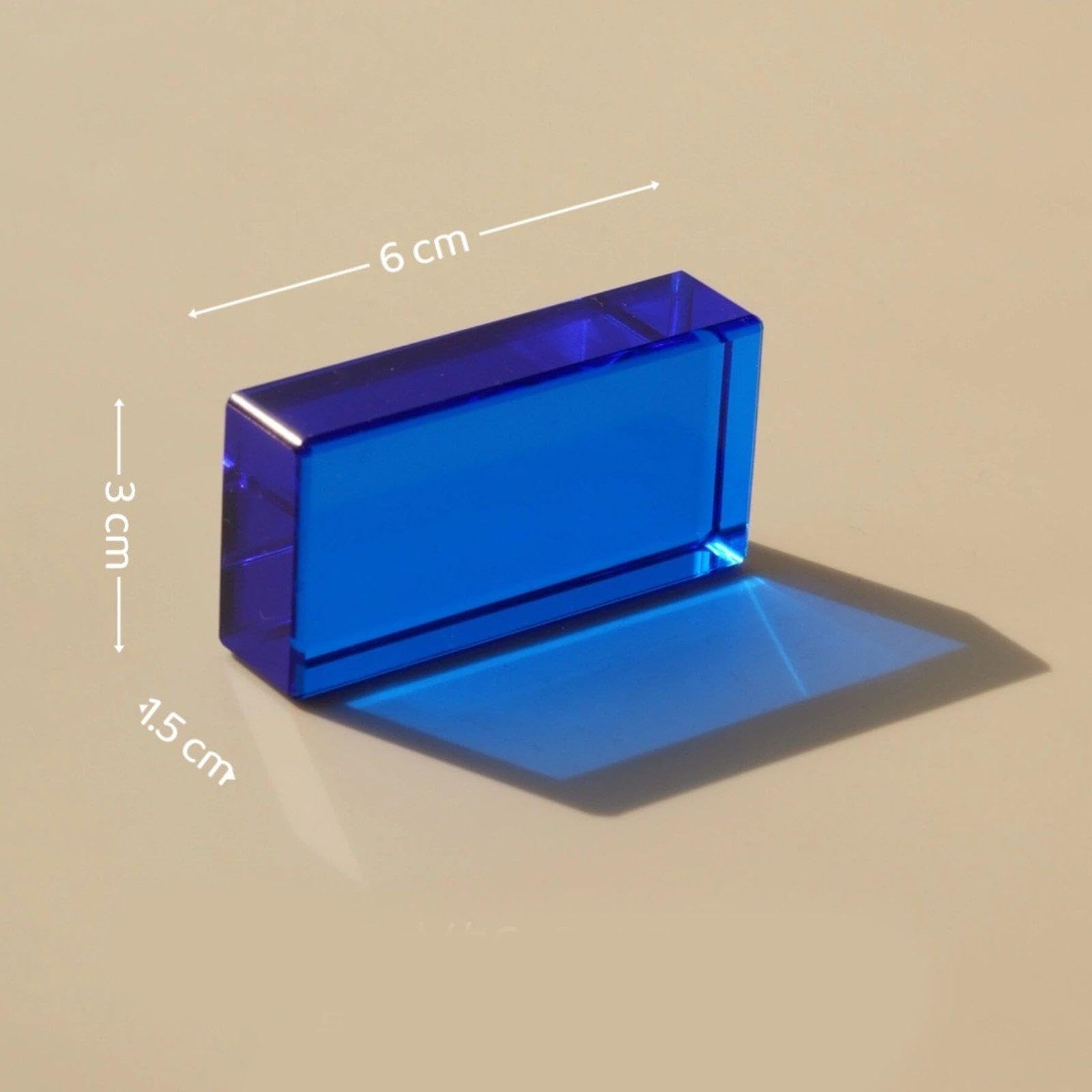 Bloques de Construcción, 15 Bloques, Rectángulos Translúcidos para Aprender Los Colores, Juguete de Desarrollo Sensorial para Niñas.