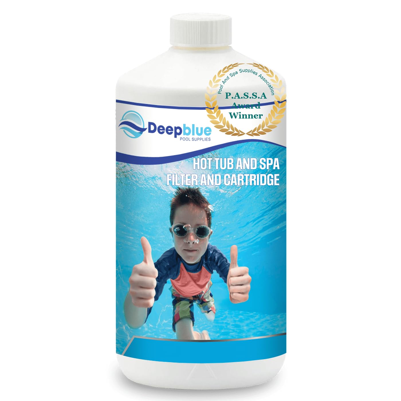 Deep Blue Spa Cartridge Filter Revitalizer: The Powerful 1L Soak Solution