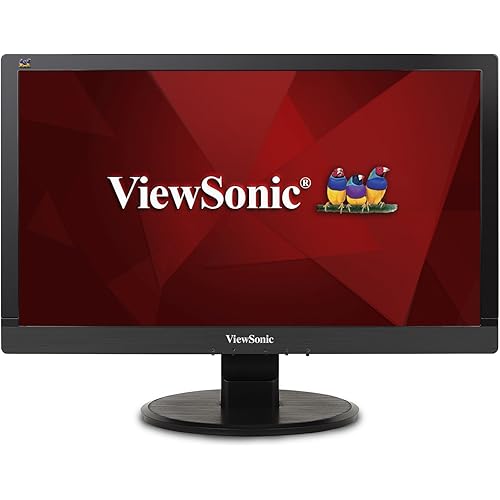 ViewSonic VA2055SA 20 Inch 1080p LED Monitor with VGA Input and Enhanced Viewing Comfort (Renewed)