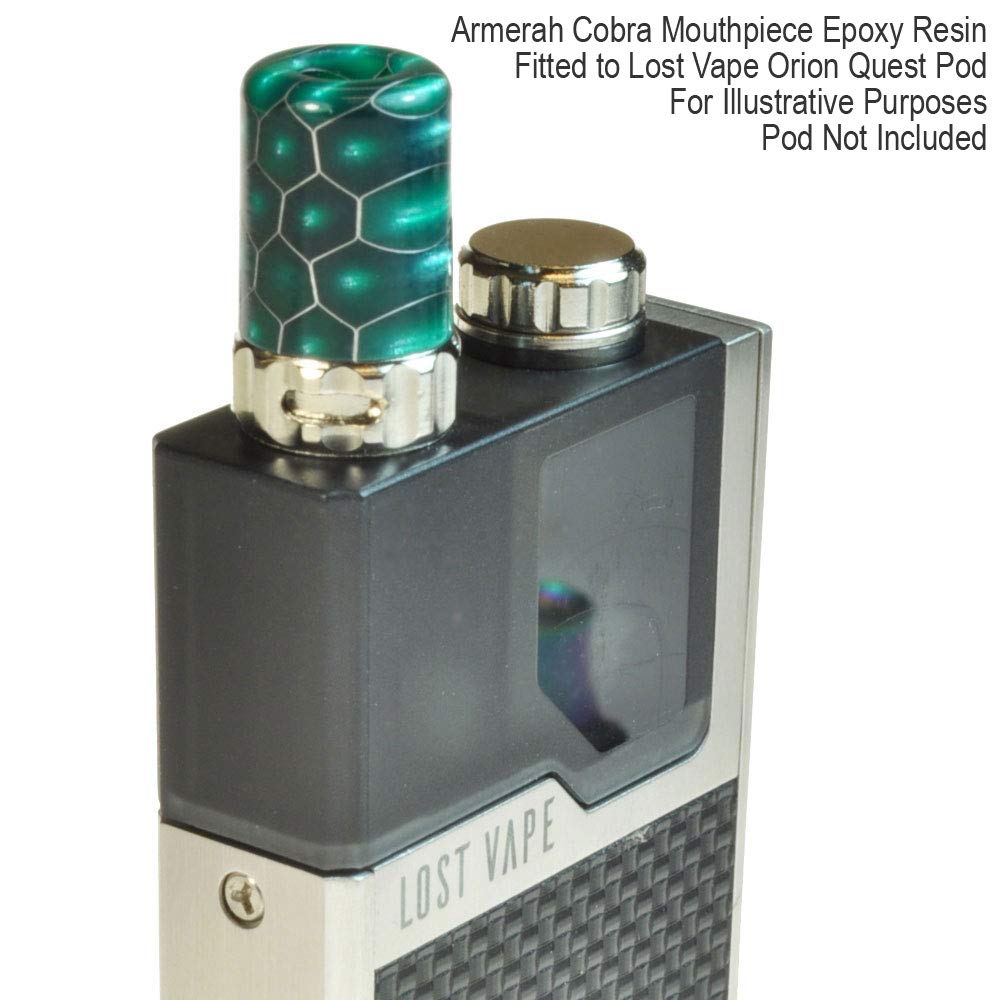 Armerah Drip Tip Mouthpiece for Lost Vape Orion Pod Narrow Cobra Epoxy Resin Single Green : Amazon.co.uk: Health & Personal Care Armerah Drip Tip Mouthpiece for Lost Vape Orion Pod Narrow Cobra Epoxy Resin Single Green : Amazon.co.uk: Health & Personal Care