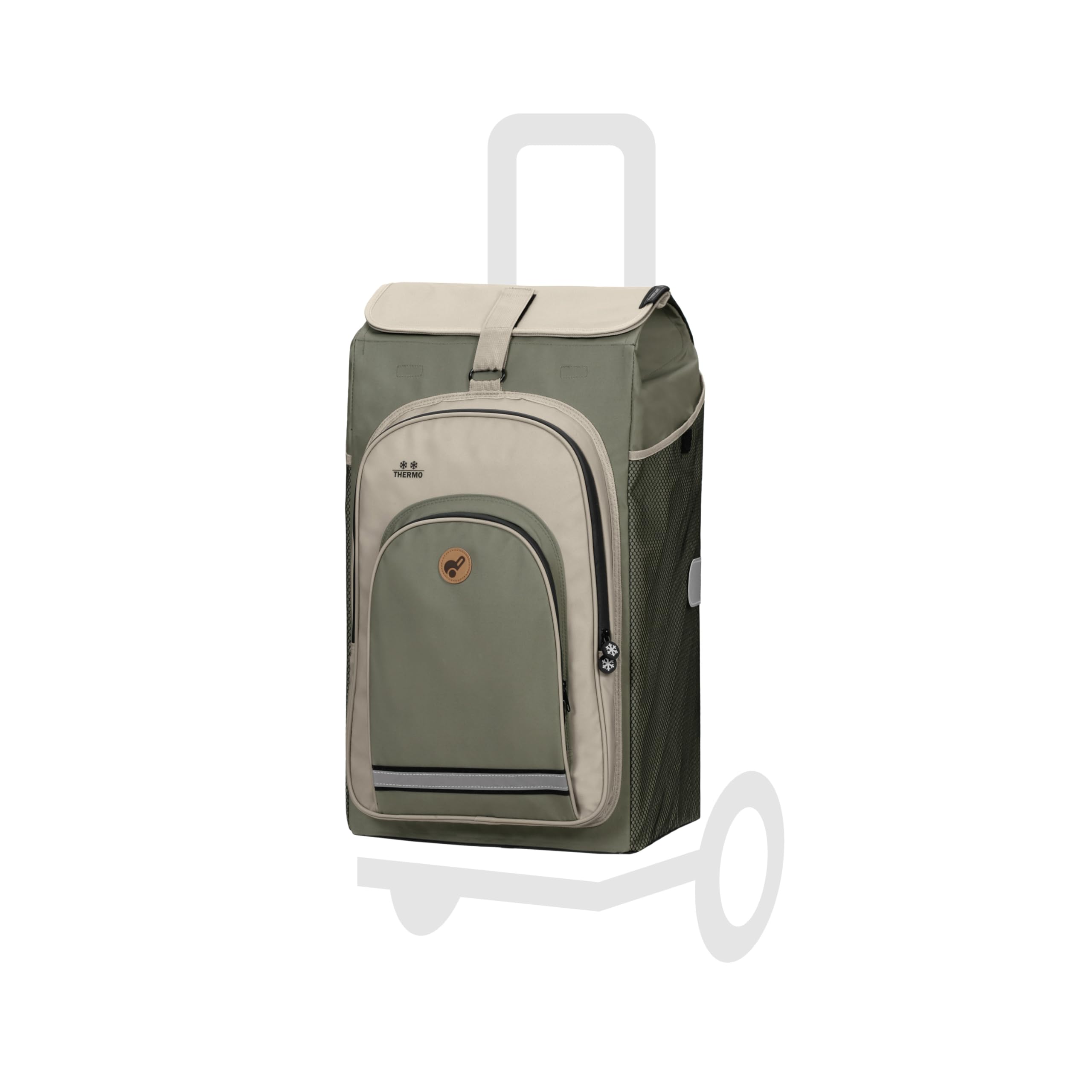 ANDERSEN Hydro Replacement Bag 62 L for Shopping Trolley Grey