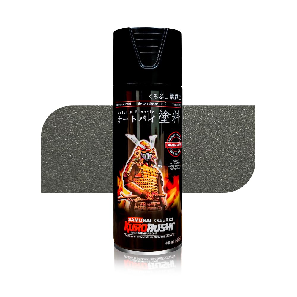 Samurai Honda Colour H749 Matte Grey Spray Paint- Automotive,Motorcycle,DIY