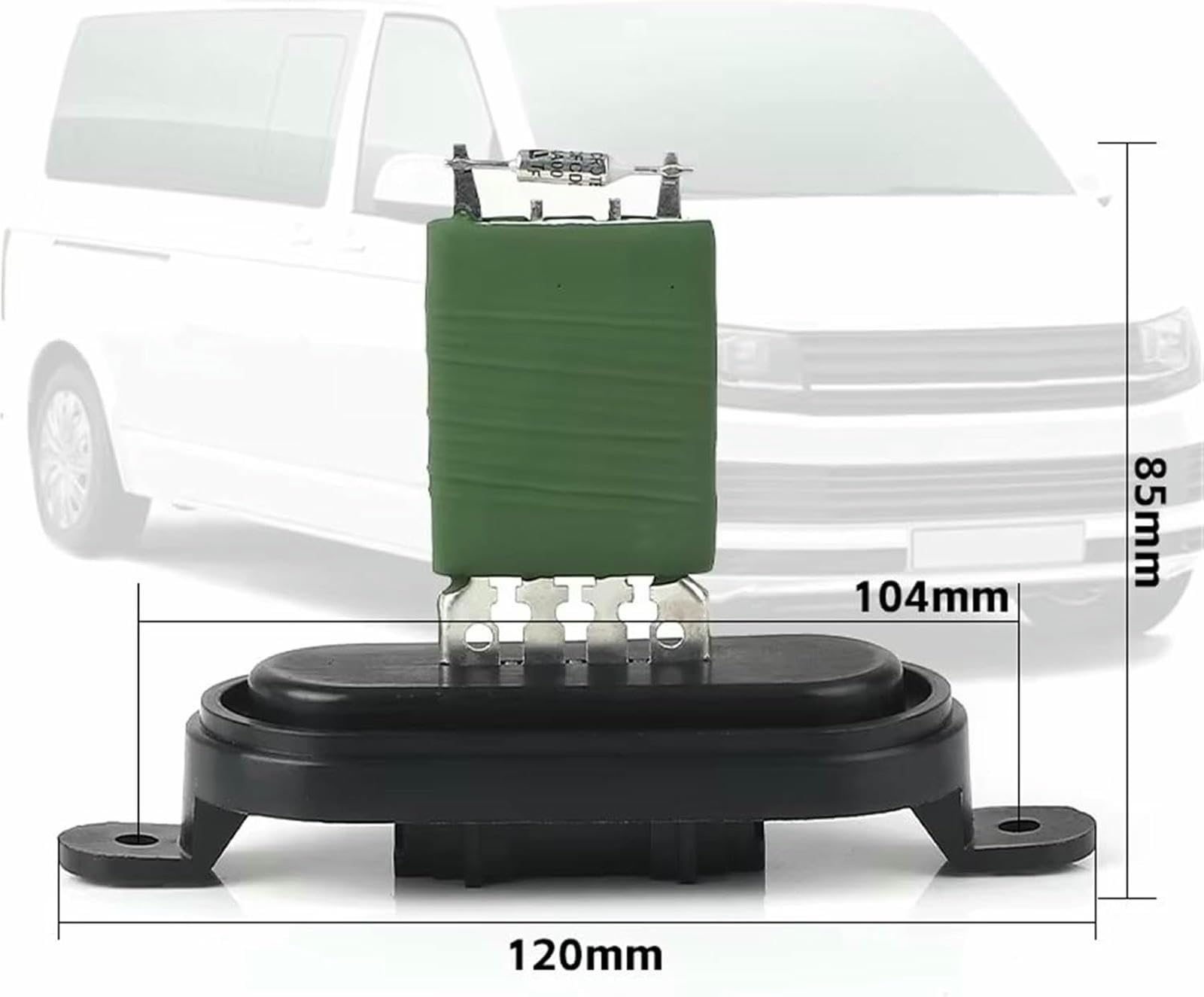 Resistencia del Motor del Ventilador del Calefactor para VW para Touareg (2002, 2003, 2004, 2005, 2006, 2007, 2008, 2009, 2010) 7E0959263C E0959263