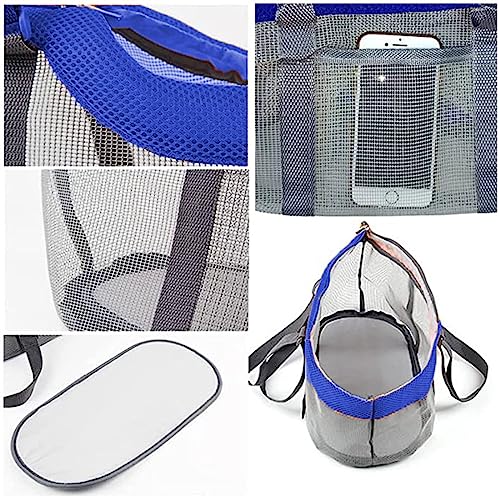 Transporttasche Haustier Tragetasche Klein Hund Haustiertragetasche Mesh Hundetragetasche Atmungsaktiv Hundetasche mit Boden Hundetrage Verstellbar Katzentragetasche Kleintiertasche Welpen Katze