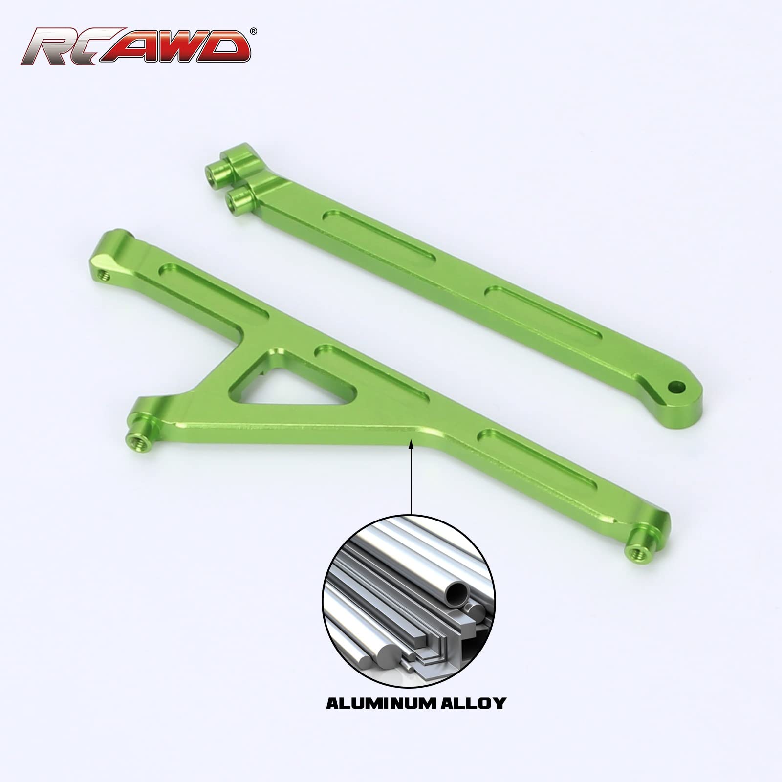 RCAWD CNC Aluminum Support Linkage For Losi 1/10 RC Cars - Red Upgrade Part Compatible With Lasernut U4, Tenacity