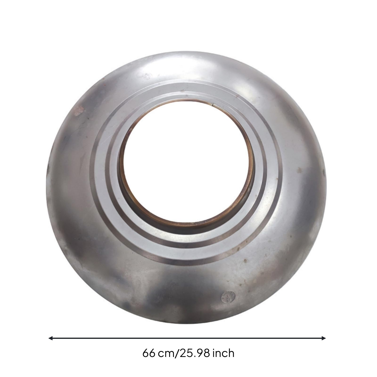 predolo Coperchio in Acciaio Inox con Foro Centrale Circolare Copertura Ermetico Tappo per Cisterna