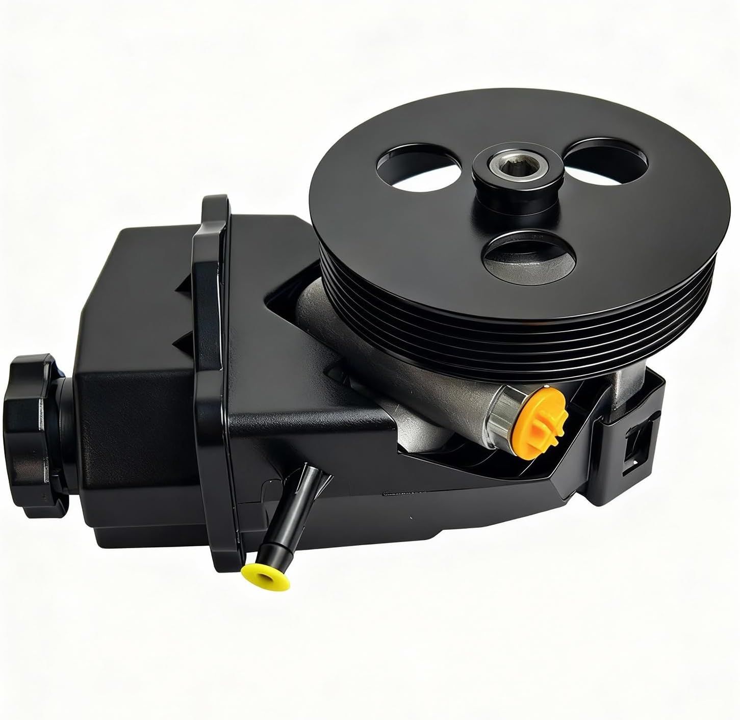 Power Steering Pump 20-69989 Compatible with 2006-2011 Chevy Impala, New Power Assist Pump for 2006-2007 Chevy Monte Carlo, Replace OE # N734-75144 15267585