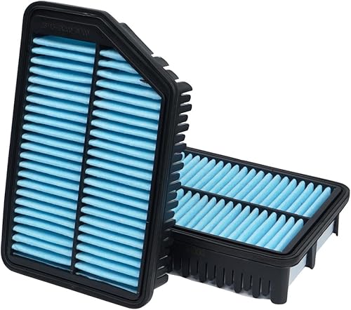 Forccord Paquete de 2 filtros de aire de motor para Elantra (2011-2016), Forte (2014-2018), repuesto de filtro de aire 28113-3X000, 28113-4V100