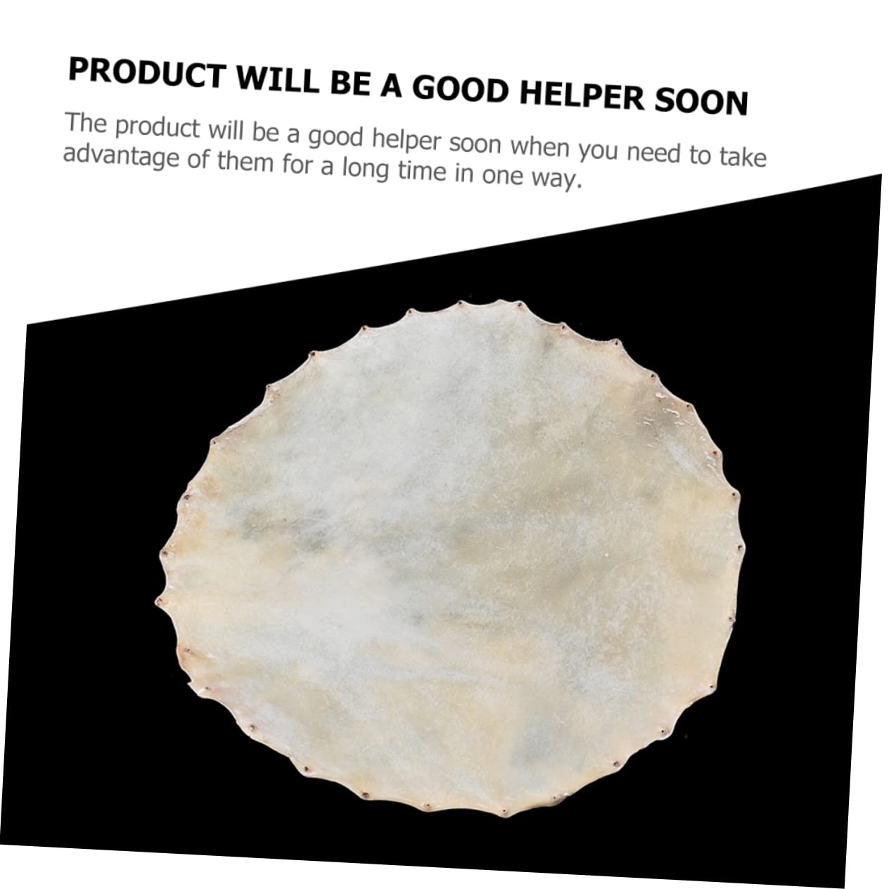 GOOHOCHY 2pcs African Drum Covers Leather Drum Replacement Accessories for Adults