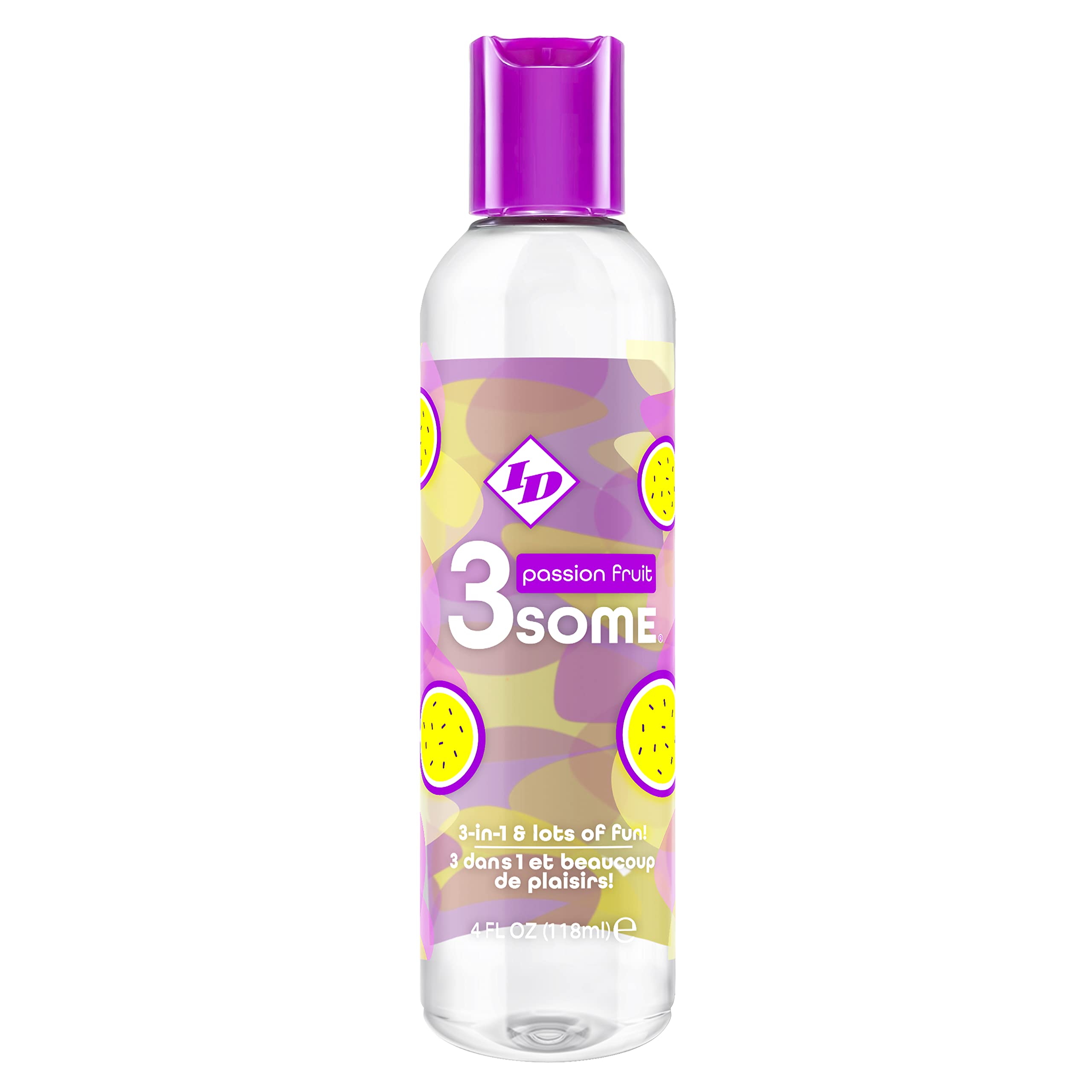 ID 3some Passion Fruit 3 in 1 Lubricant 118ml