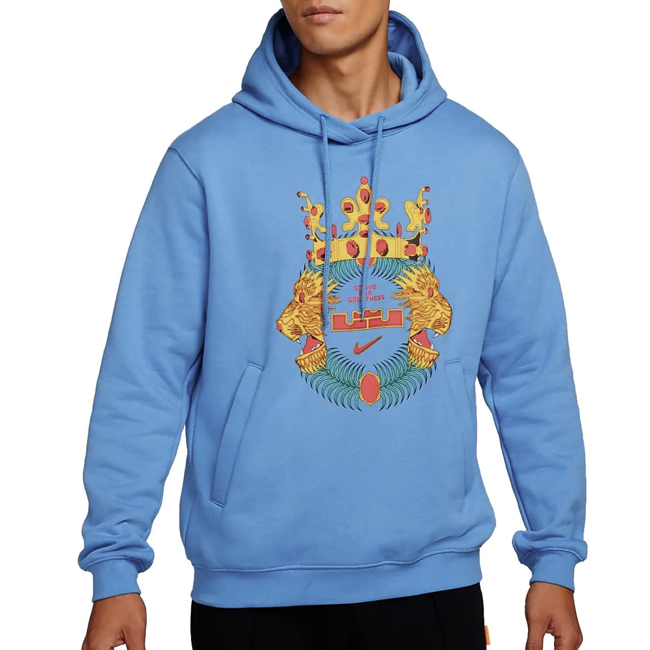 NIKE/ナイキ バスケットボール トップス [da6712-469 LJDFプルオーバーL/Sフーディ] パーカー_フーディ_レブロンジェームズ  【ネコポス不可】 Amazon.co.jp: NIKE ナイキ レブロン プルオーバー パーカー メンズ L