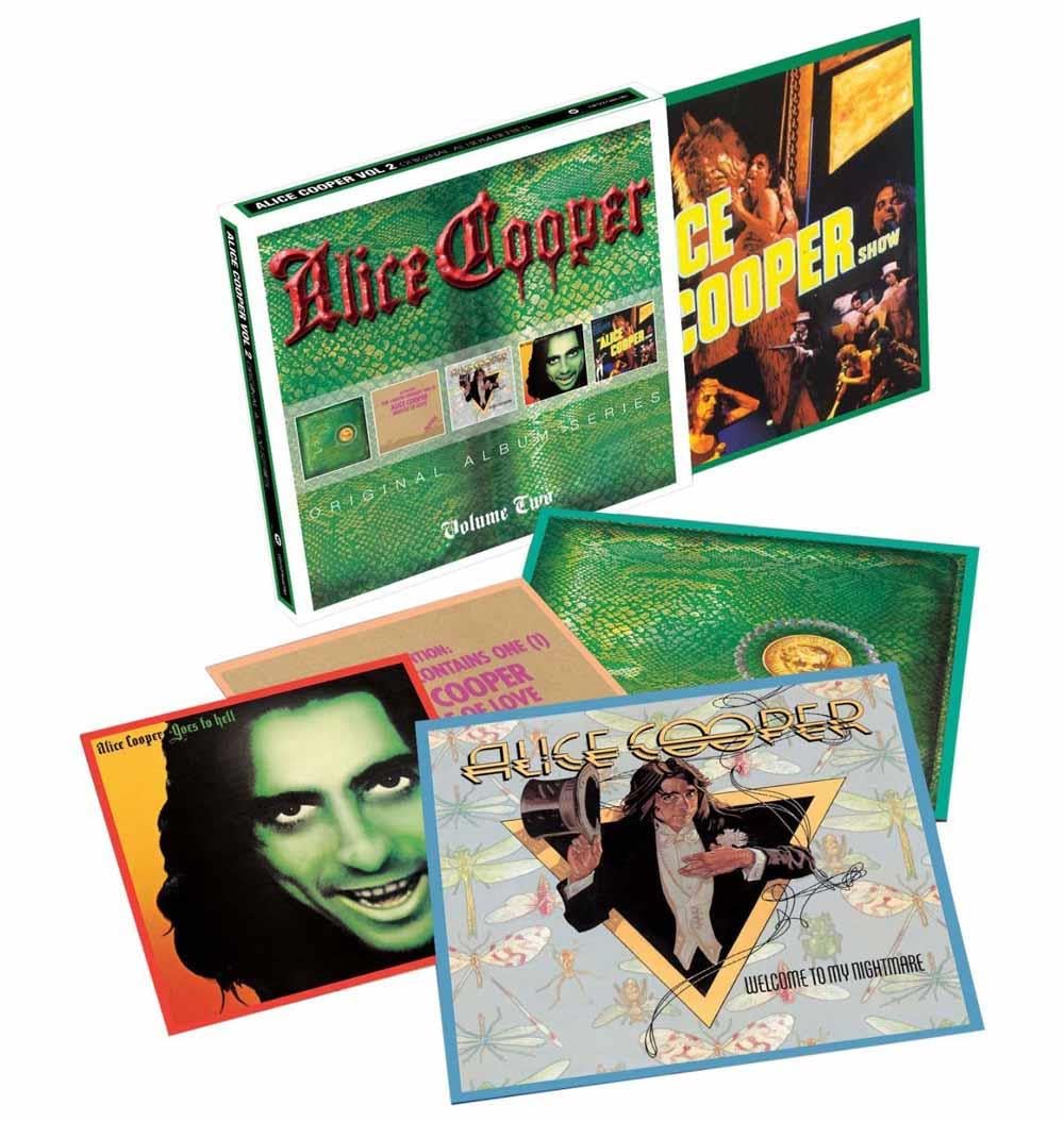 Alice Cooper Original Album Series Volume Two CD Warner Records Set