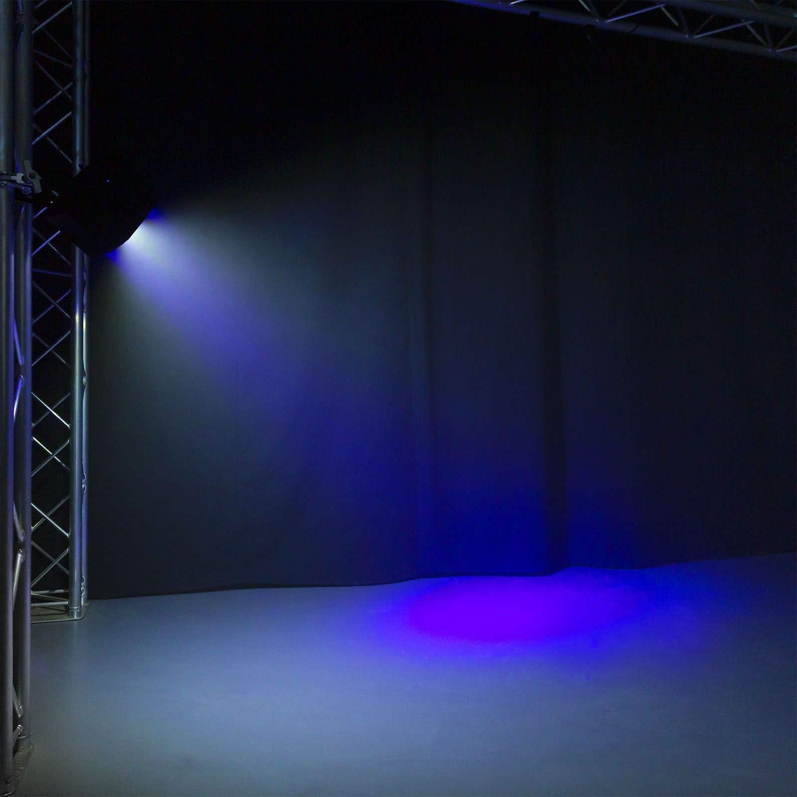 BeamZ MULTIACE2 Jeu de Lumière 2 en 1 RGB - Projecteur UV et Stroboscope, Mode Automatique & Détection du Son, Télécommande, DMX, Idéal pour vos Soirées d'Anniversaires, DJ Mobiles, Bars