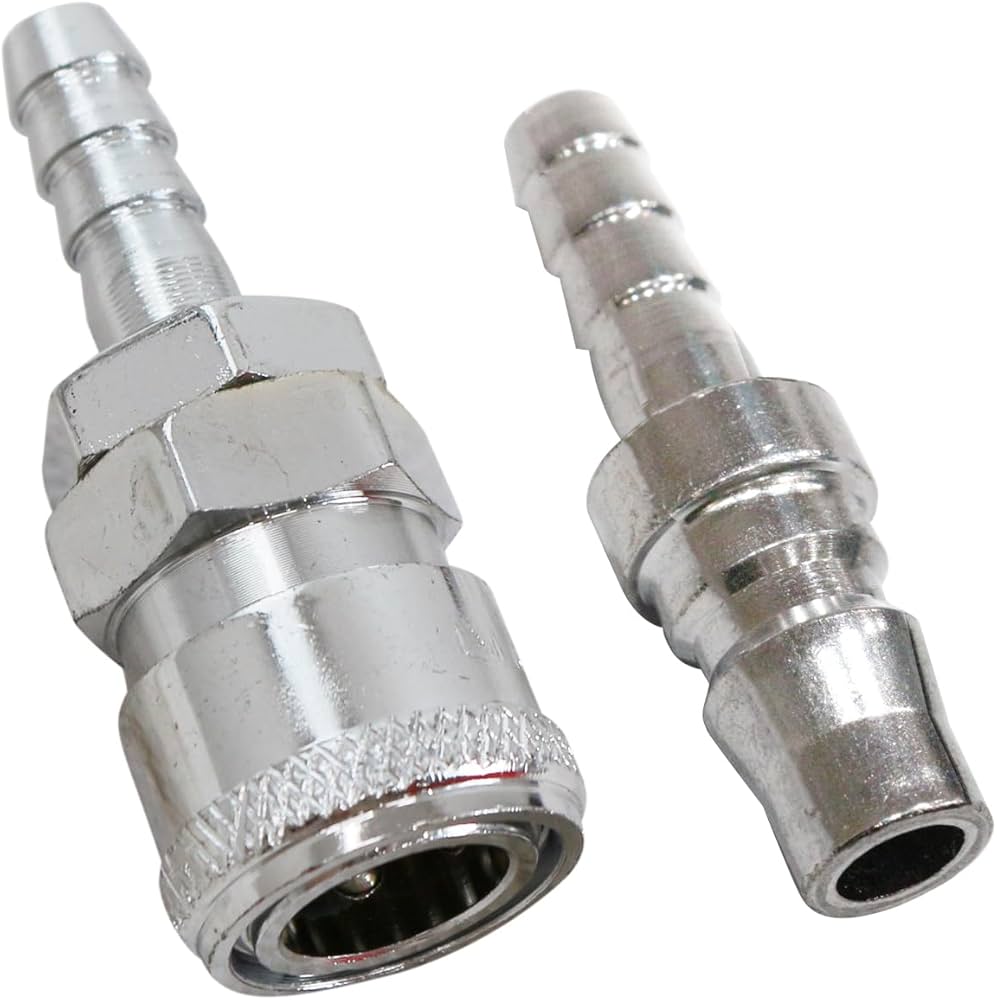 Amazon | 雄雌set ハイカプラ タケノコ ソケット 外径 9mm エアー