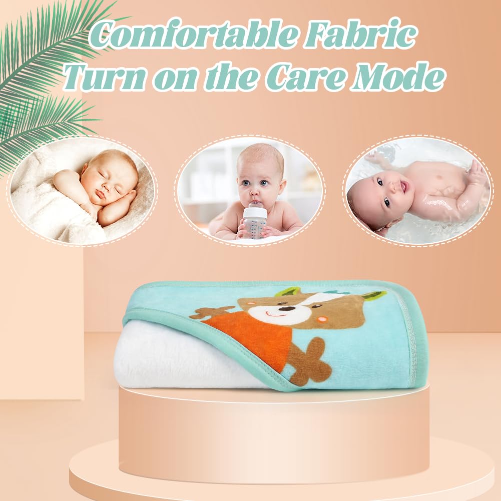 HAGOT Hooded Baby Towel, Soft Bath for Babies Towels Absorbent Soft Newborn Towels with Hood, Wash Essentials for Newborns & Toddlers - Image 4