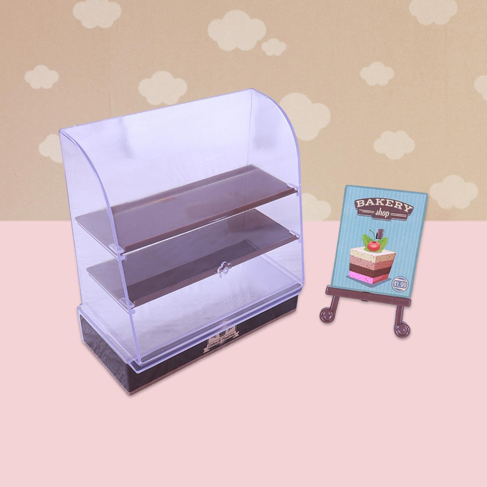Vitrine/étagère Pour Collection Voitures Miniatures - 50 Compartiments En Bois - 46x40x5 Cm
